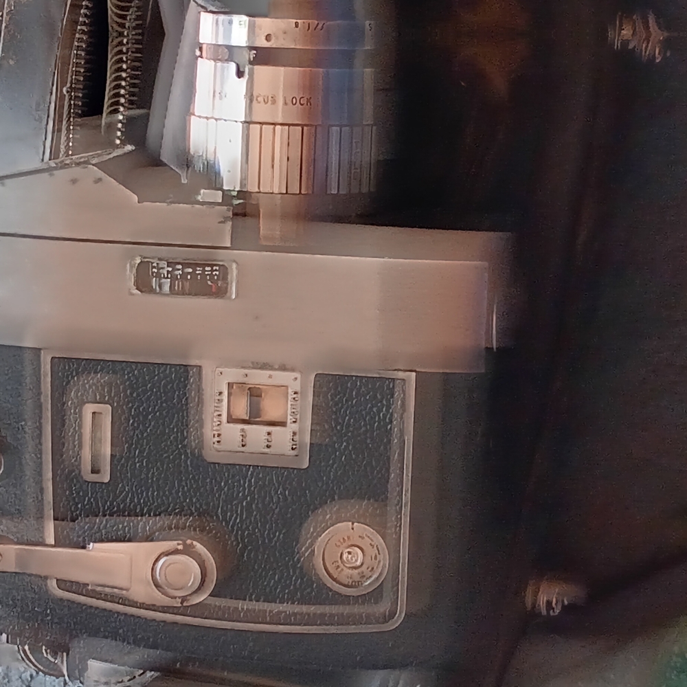 Silver and Black Film Photography Camera